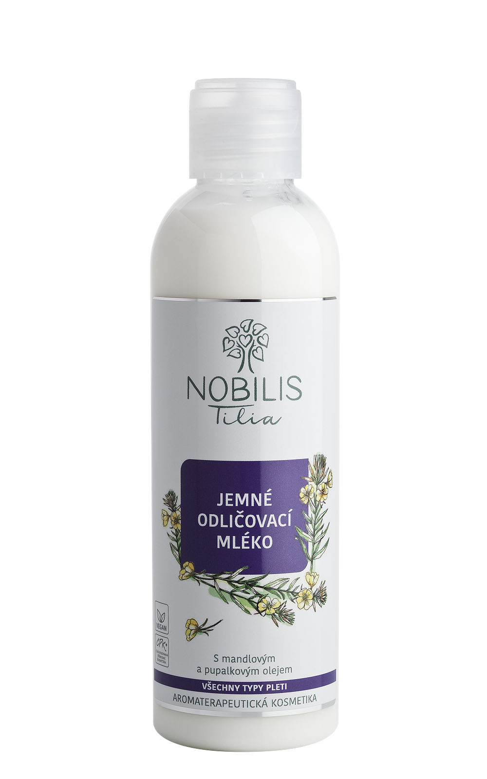 Jemné odličovací mléko 200 ml