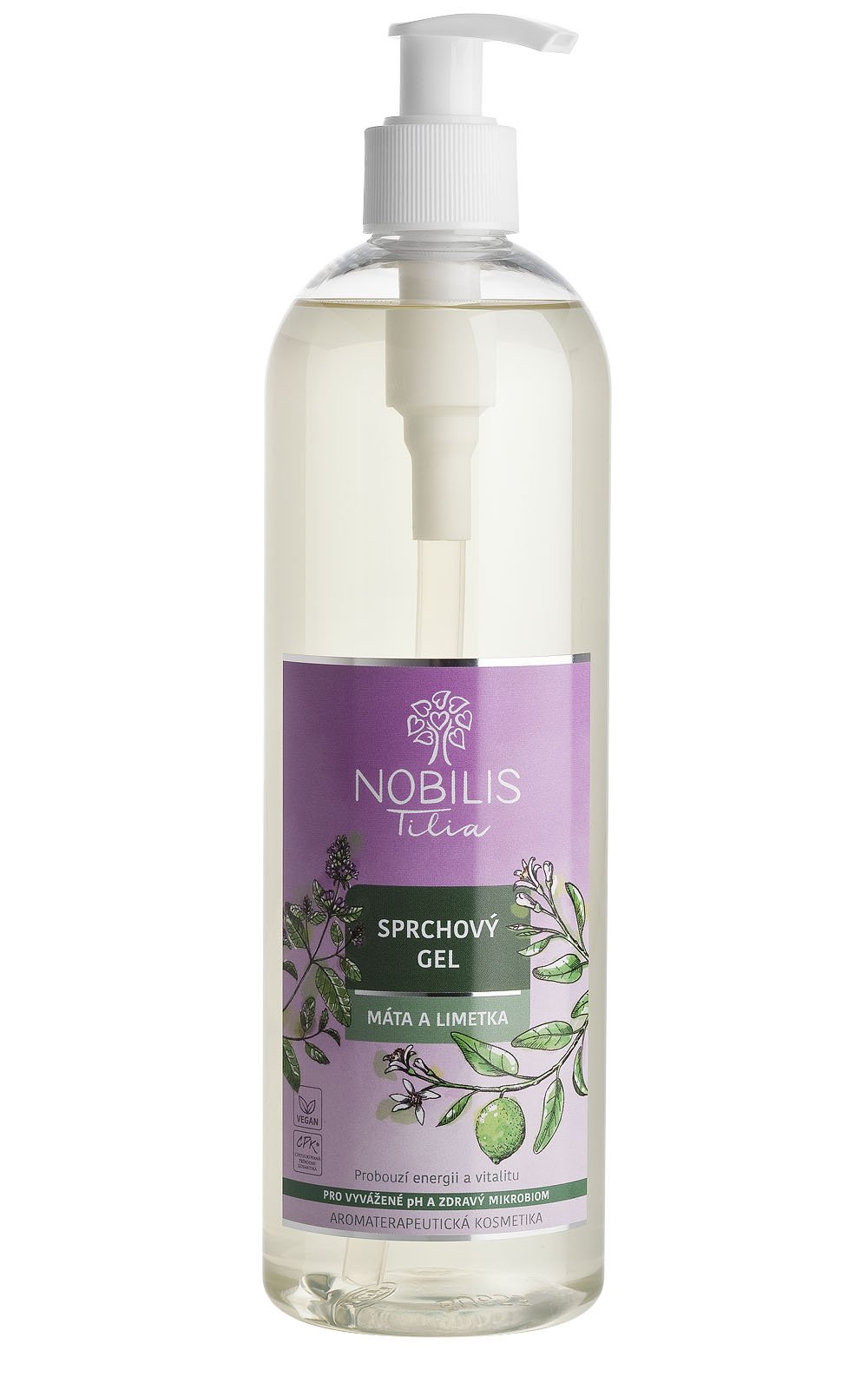 Sprchový gel Máta a limetka 500 ml