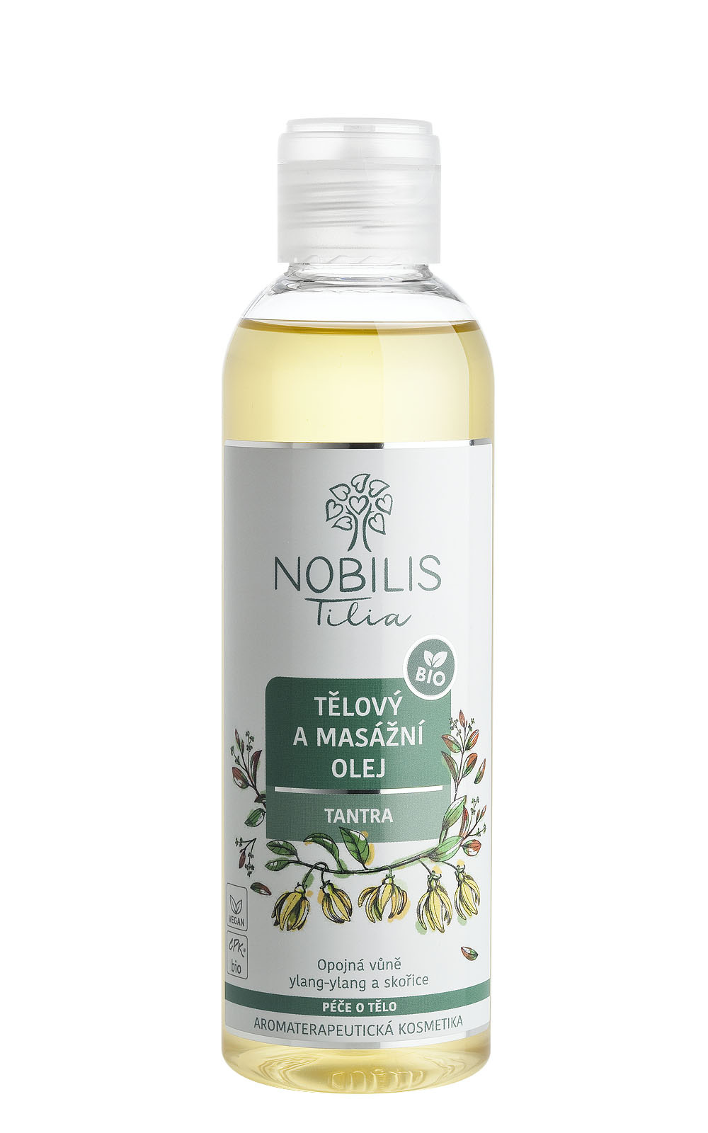 Tělový a masážní olej Tantra 200 ml