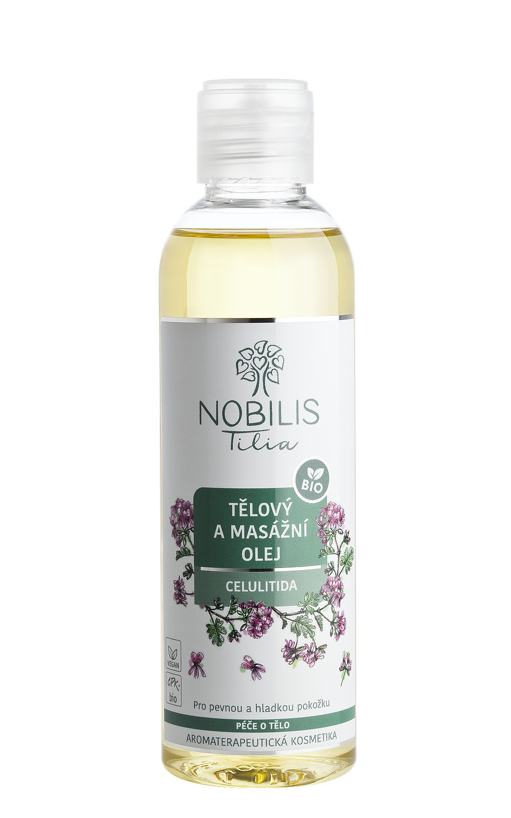Tělový a masážní olej Celulitida 200 ml