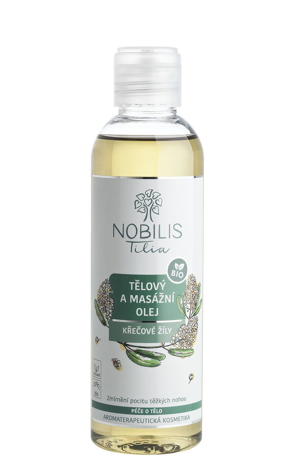 Tělový a masážní olej Křečové žíly 200 ml