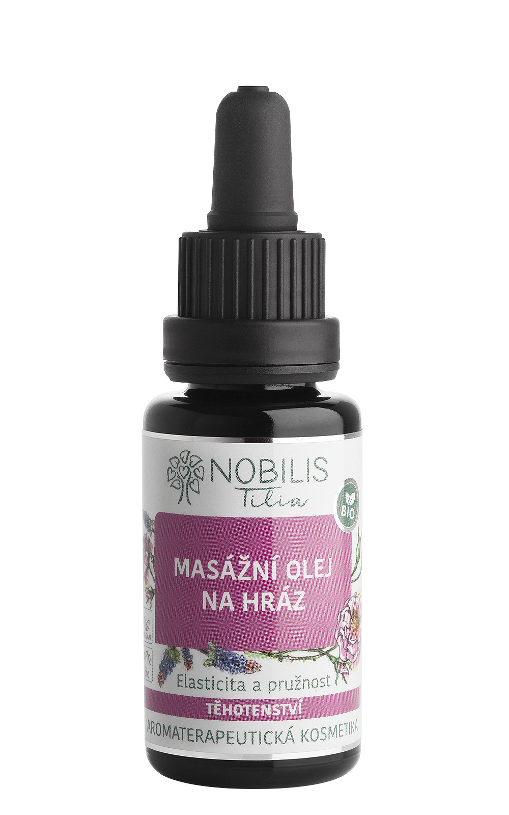 Masážní olej na hráz 20 ml