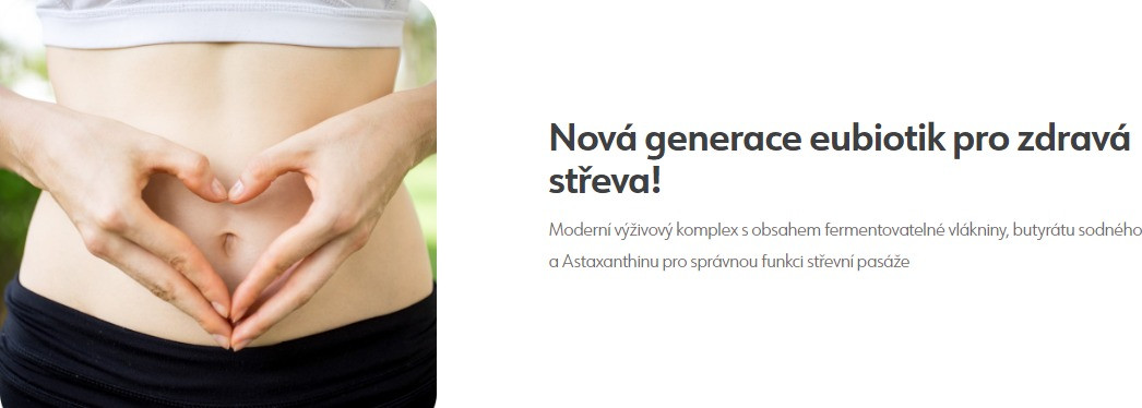 Český přírodní astaxanthin + butyrát - 30 kapslí