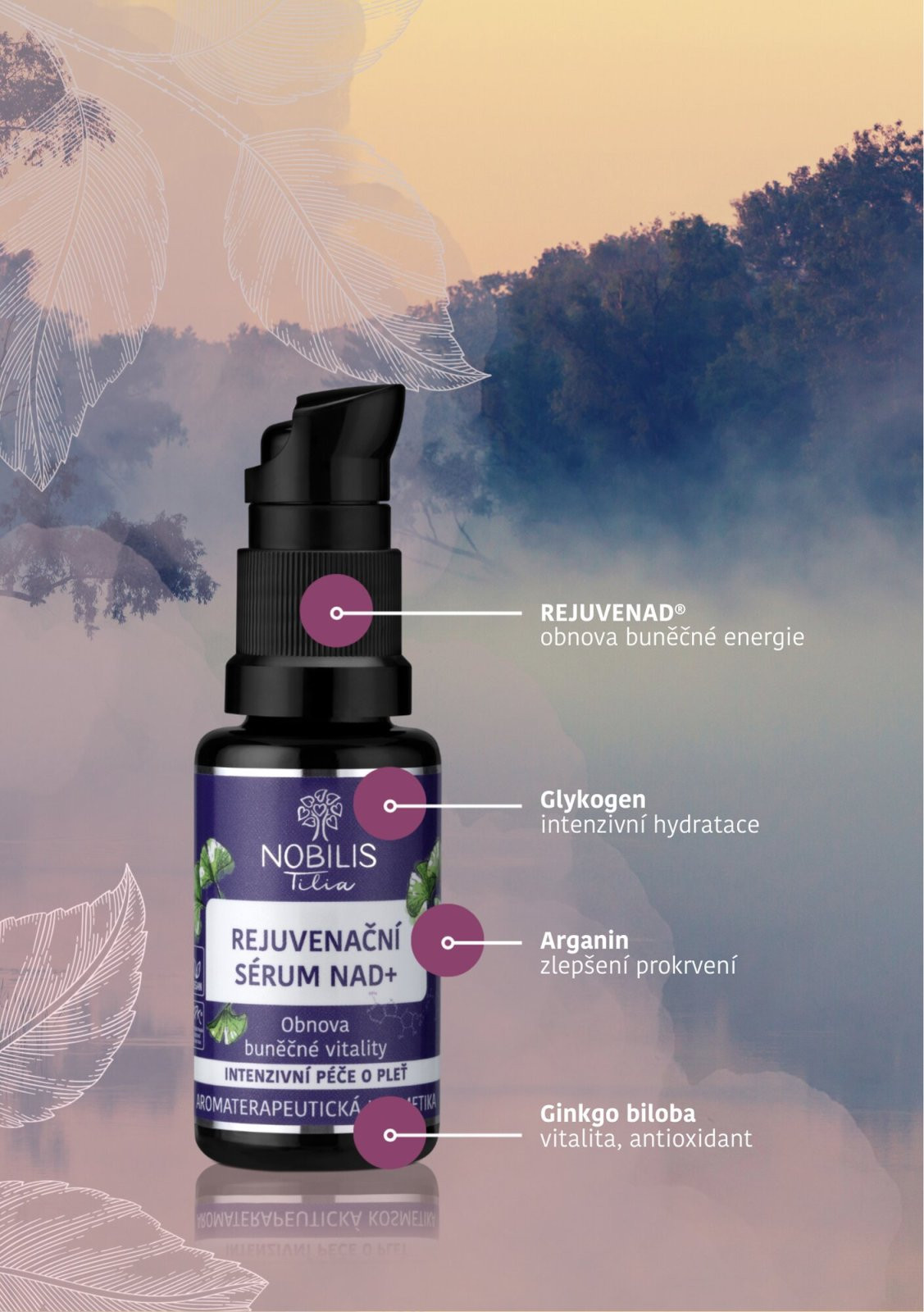 Rejuvenační sérum NAD+ 20 ml