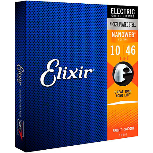 Elixir Nanoweb 10-46 electric guitar strings