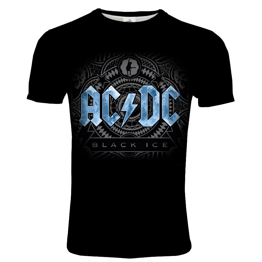Tričko ACDC Black Ice