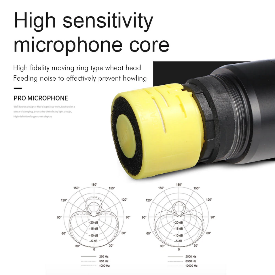 G-MARK G320AM bezdrátová sada 2 mikrofonů