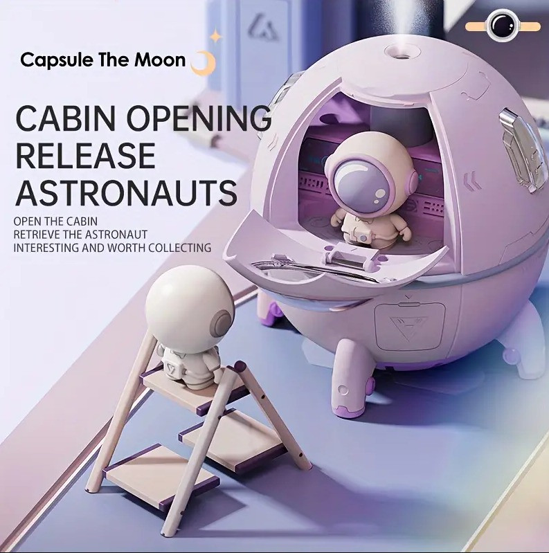 Vesmírný difuzér s astronautem