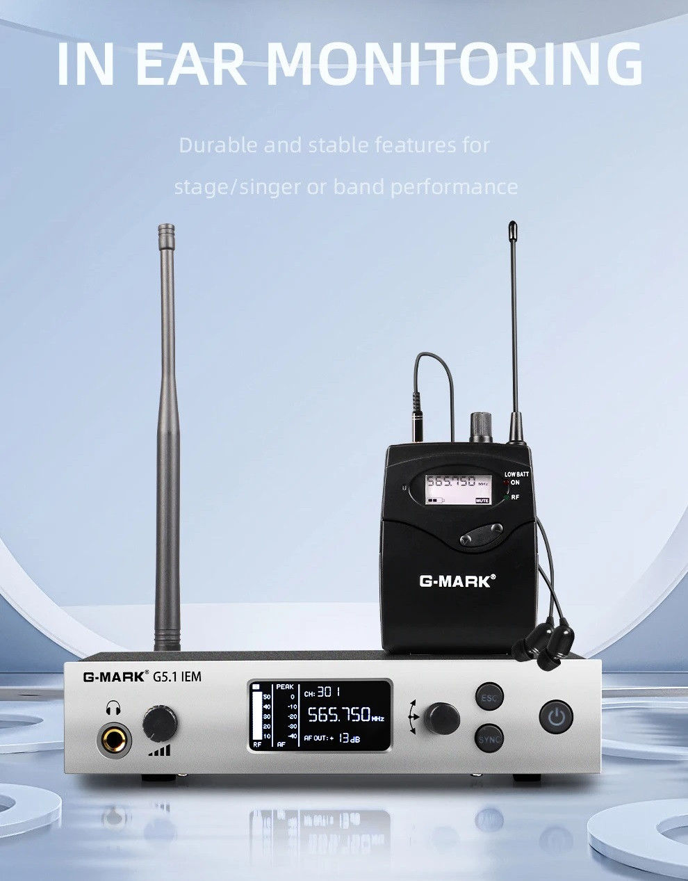G-Mark G5 In Ear monitor