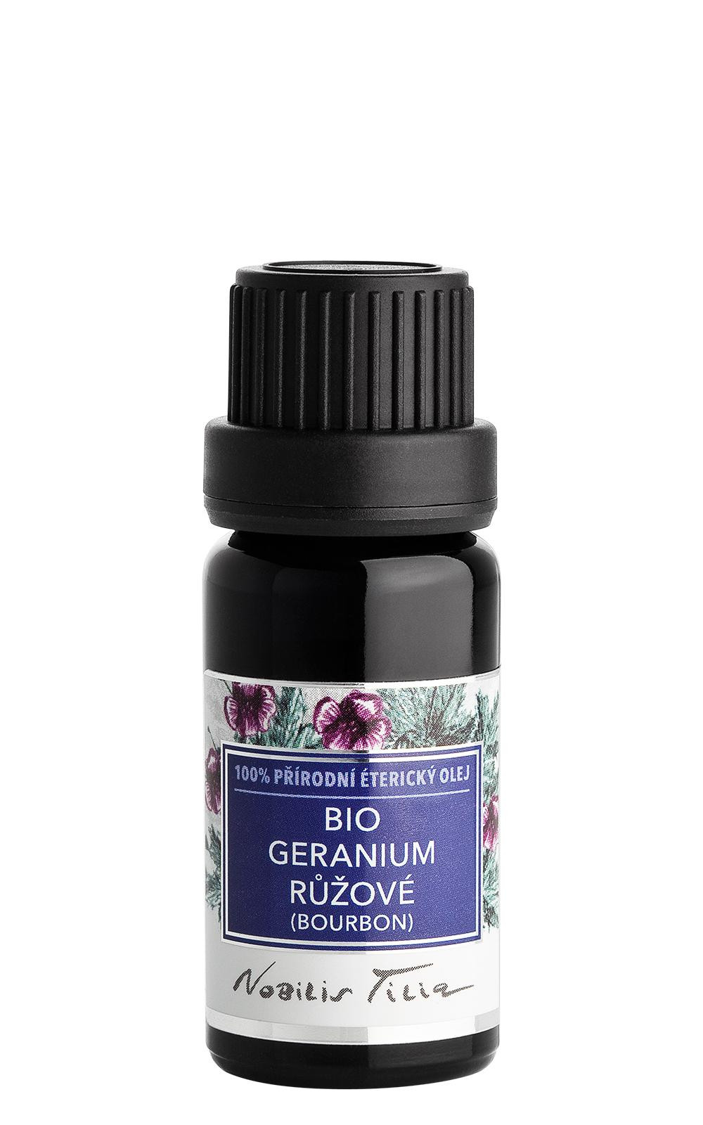 Éterický olej bio Geranium růžové (bourbon)