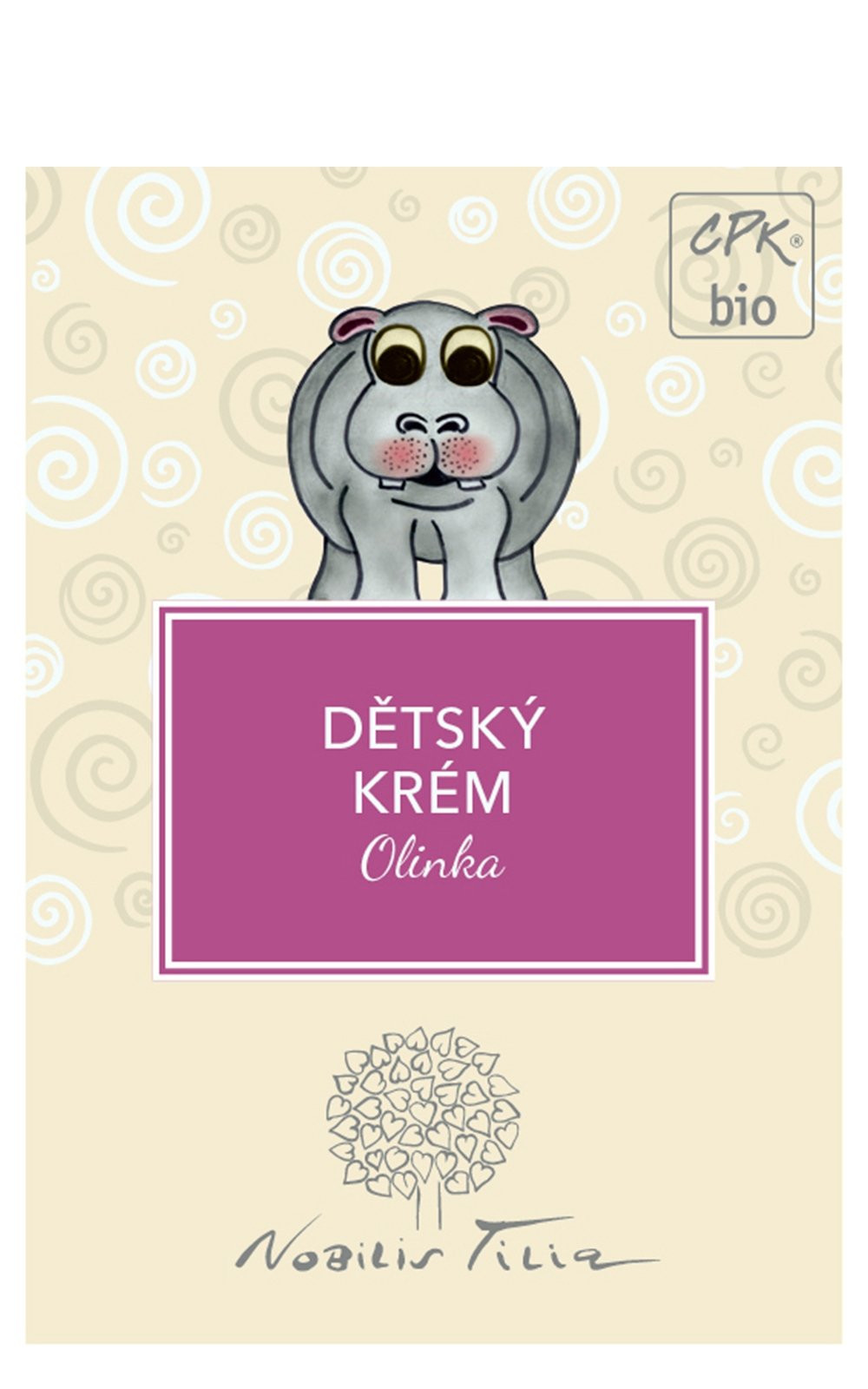 Dětský krém Olinka 2 ml - vzorek sáček