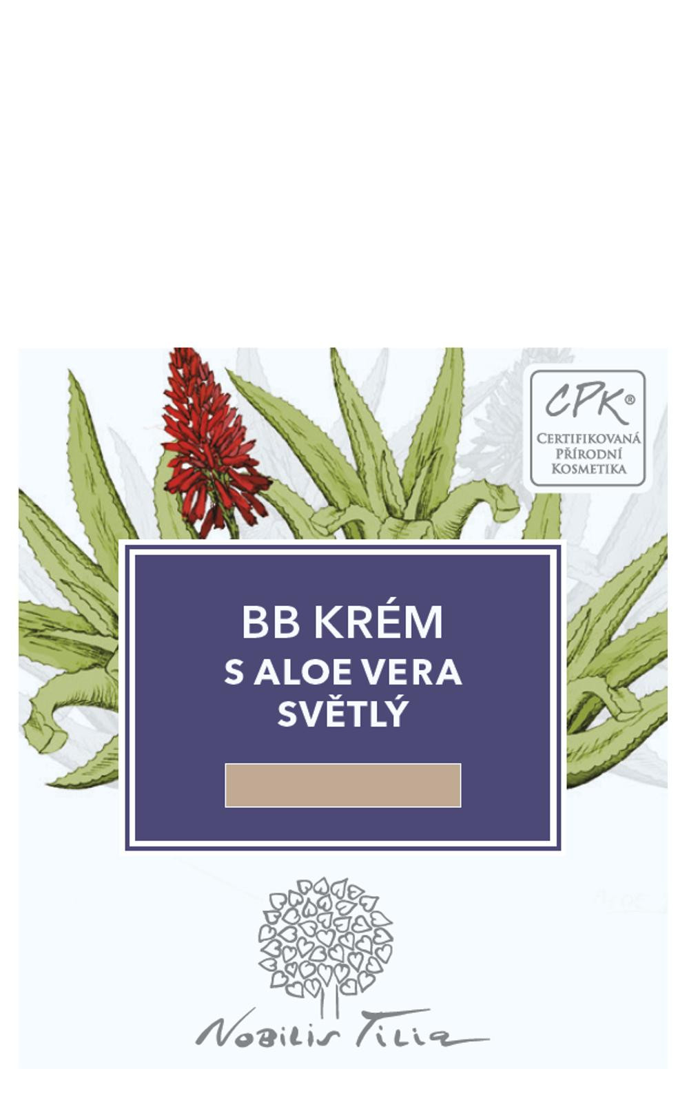 BB krém s Aloe vera světlý 1 ml - vzorek sáček