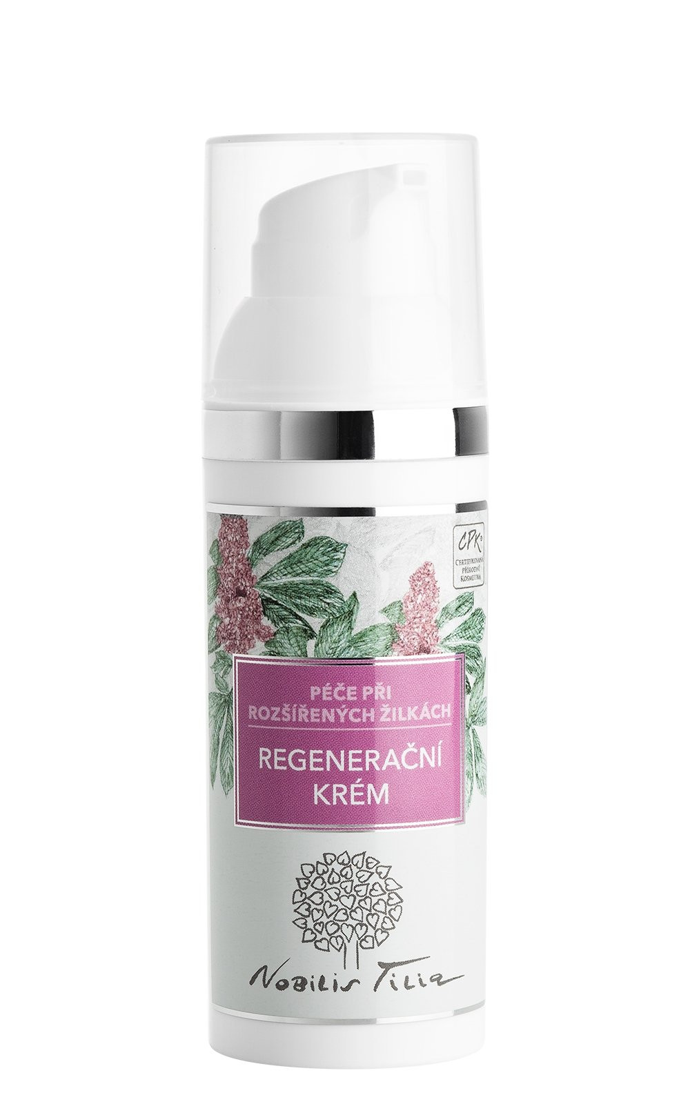 Regenerační krém na rozšířené žilky