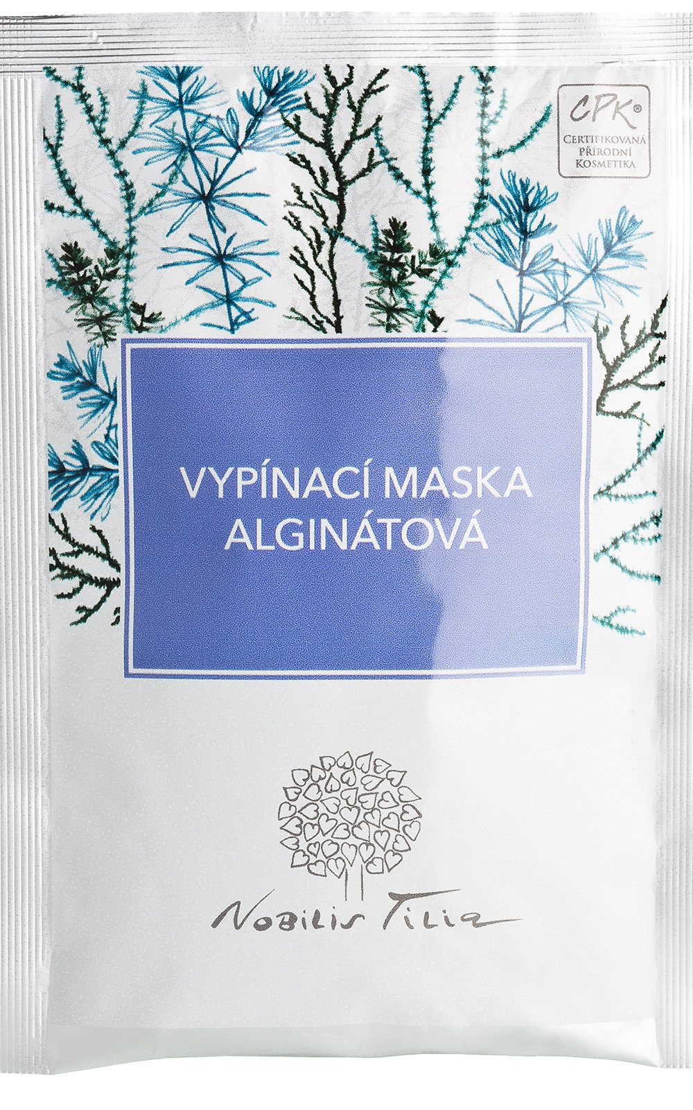 Vypínací maska alginátová