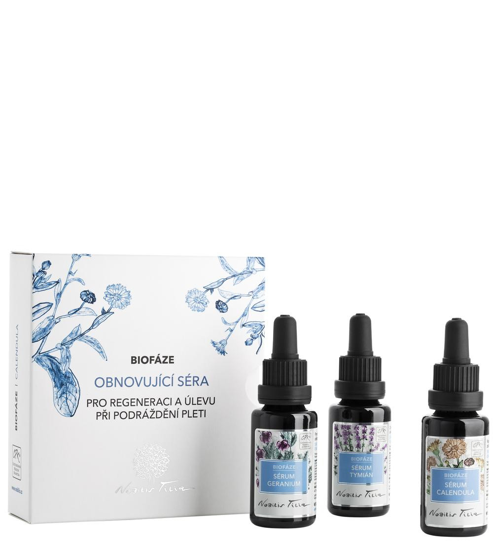 Biofáze Obnovující séra Calendula, 3x20 ml