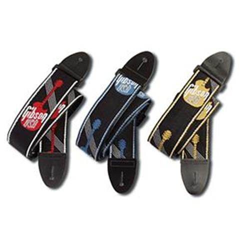 Kytarový popruh GIBSON Monogramm Strap Red