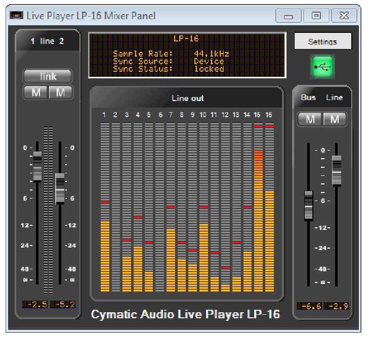 CYMATIC AUDIO Live Player LP-16