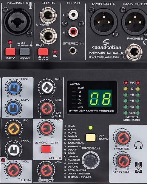 SOUNDSATION MIOMIX 404FX