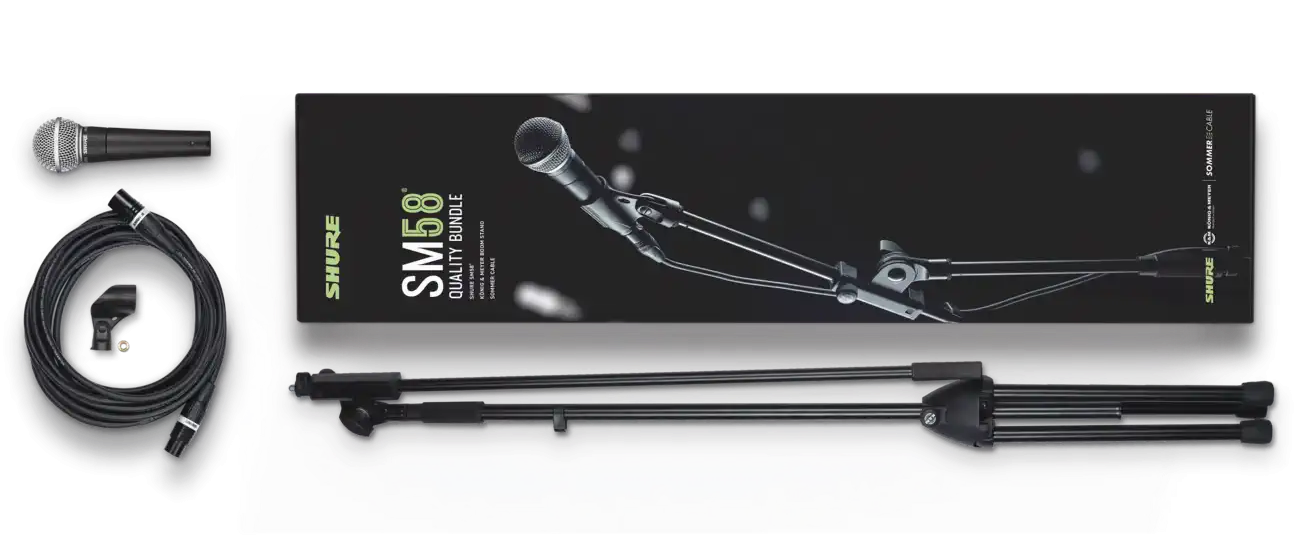 SHURE HOT BUNDLE SM58-LCE