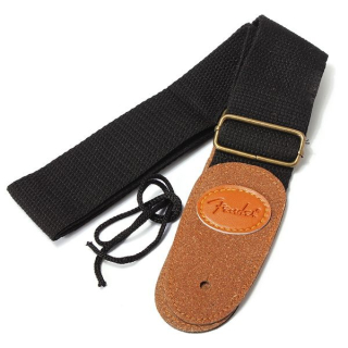 Kytarový popruh Fender Logo Strap černý