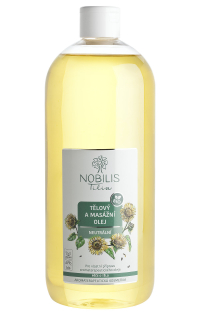 Tělový a masážní olej Neutrální 1000 ml