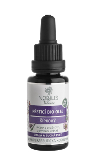 Pěsticí BIO olej šípkový 20 ml fialové sklo