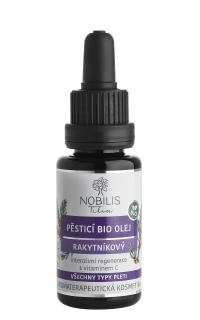 Pěsticí BIO olej rakytníkový 20 ml fialové sklo