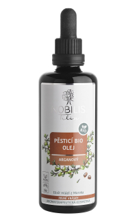Pěsticí BIO olej arganový 100 ml fialové sklo