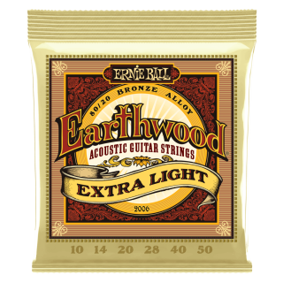Ernie Ball Earthwood Bronze Extra Light