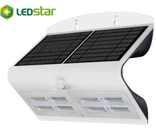 LEDSTAR solární svítidlo 6,8W bílé