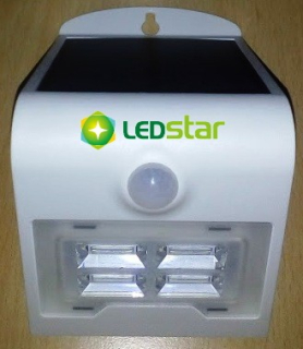 LEDSTAR solární svítidlo 2W bílé