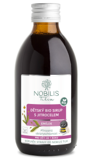 Dětský BIO sirup s jitrocelem Emílek 250 ml