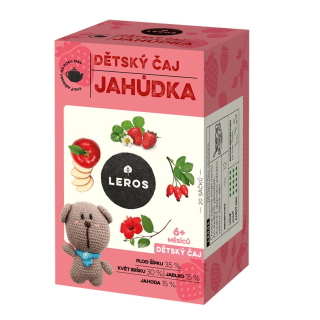 Leros Dětský čaj Jahůdka