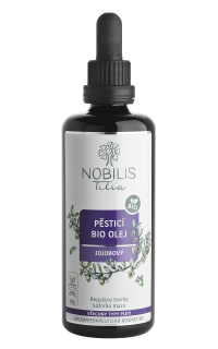 Pěsticí BIO olej jojobový 100 ml fialové sklo